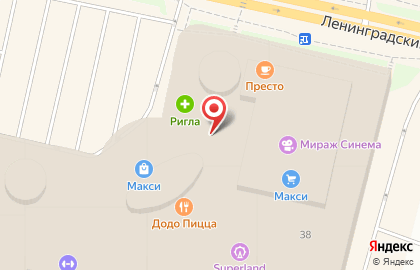 Концертная касса КультБилет на Ленинградском проспекте на карте