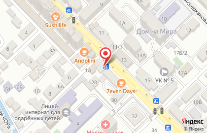 Магазин Мясная лавка в Советском районе на карте