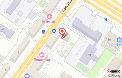 Магазин корма для животных на Смирновской, 8 на карте