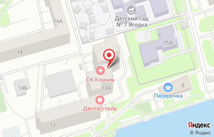 Цептер Интернациональ на улице Крупской на карте