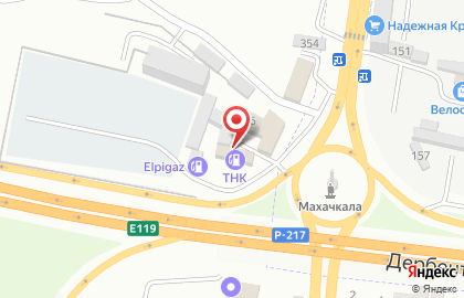 Автомастерская на проспекте Амет-Хана Султана на карте