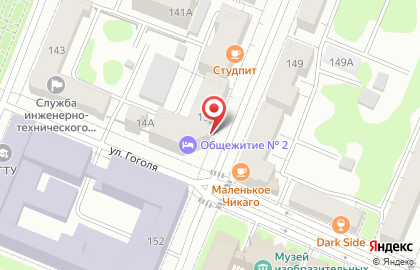 Магазин-выставка Ботанический на карте