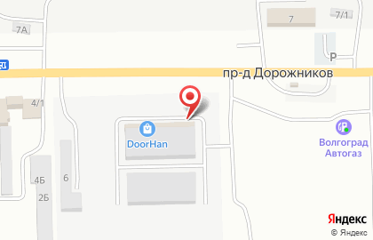 Производственно-торговая компания ДорХан 21 век-Волгоград на карте