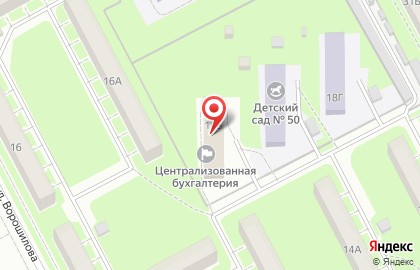 Централизованная бухгалтерия управления образования администрации г. Кемерово на карте