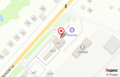 Автокомплекс Motul на Московском шоссе на карте