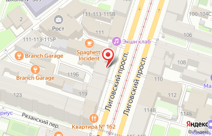 Официальный дилер Керхер Карекс на Лиговском проспекте на карте