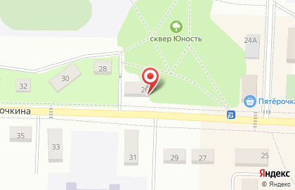 Гидрометеорологическая обсерватория г. Дивногорска на карте