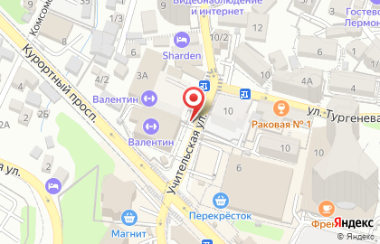 Магазин цветов на Учительской, 5 на карте