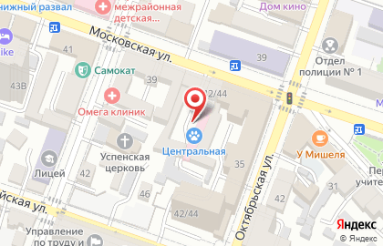 ООО Платина на Московской улице на карте