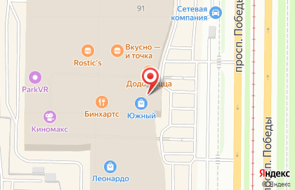 Салон связи Связной Cstore на проспекте Победы, 91 на карте