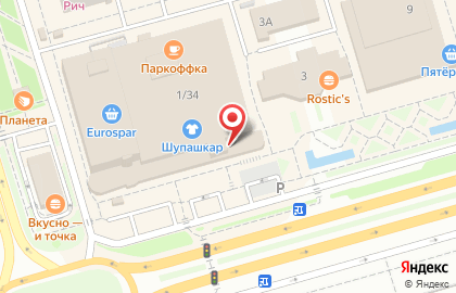 Фирменный магазин Рубль Бум на проспекте Тракторостроителей, 1/34 на карте