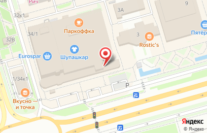 Банкомат Ак Барс Банк на проспекте Тракторостроителей на карте