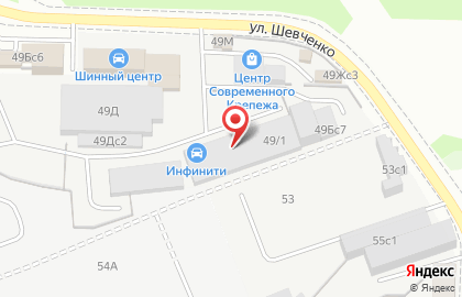 Автосервис в Томске на карте