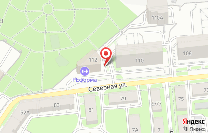 Алекс на Северной улице на карте