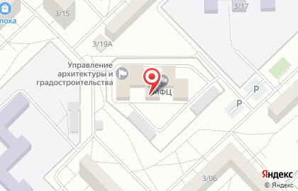 Управление архитектуры, градостроительного и жилищного развития на карте