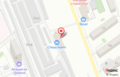 Ателье мебели ARISTO в Дзержинском районе на карте