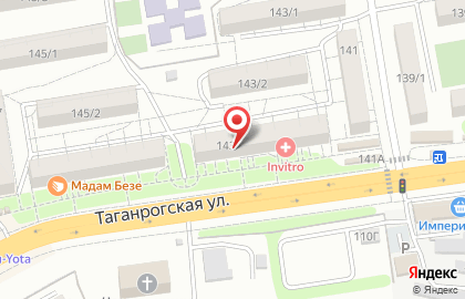 Магазин цифровой и бытовой техники DNS на Таганрогской улице на карте