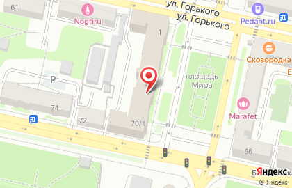Бюро регистрации несчастных случаев Управления МВД по Тверской области на карте