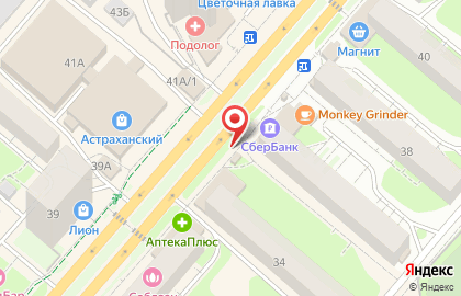 Киоск по продаже фруктов и овощей в Кировском районе на карте