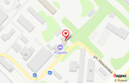 Гостиничный комплекс Усадьба в Михайловске на карте