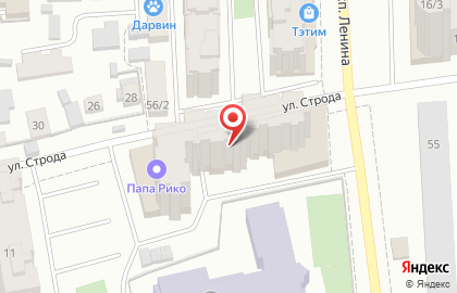 ЗАО Солид Банк на проспекте Ленина на карте