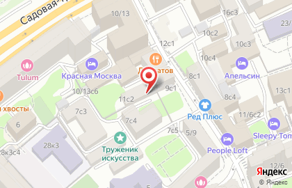 Кафе Хинкальная на Воротниковском переулке на карте
