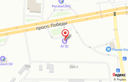 АГЗС Смарт на проспекте Победы на карте