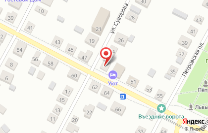 Служба заказа легкового транспорта 25 часов на карте