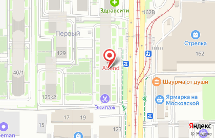Мини-маркет Семейный в Прикубанском районе на карте