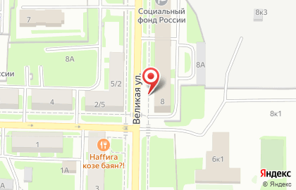 Центр по организации социального обслуживания и предоставлению социальных выплат в Великом Новгороде на карте
