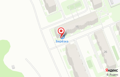 Супермаркет Березка в Сыктывкаре на карте