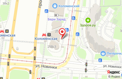 Офис продаж Билайн в Москве на карте