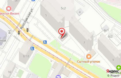 Столовая 01 на карте