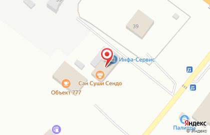 Сан Суши на карте