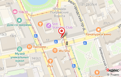 База цветов в Москве на карте
