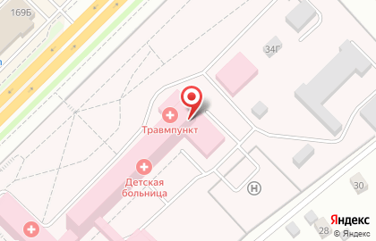 Областная детская клиническая больница во Владимире на карте