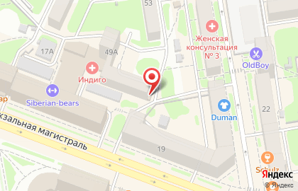 Агентство недвижимости Афина Паллада на метро Площадь Ленина на карте