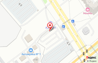 Автостоянка Мария на карте