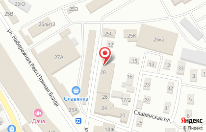 Магазин электротоваров и электроинструмента Электромастер на Славянской площади на карте