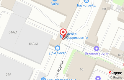 Автоцентр Кама в Советском районе на карте