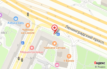 Банк Москвы Отделение Ленинградское на карте