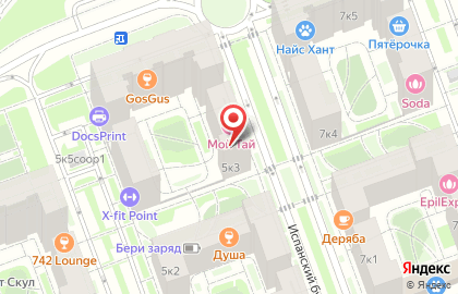 Три четверти на карте