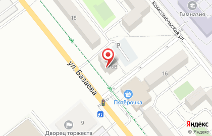 Продуктовый магазин Сириус в Шаховской на карте