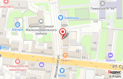 ООО Термодом на Московской улице на карте