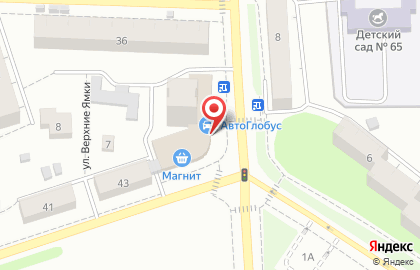 Супермаркет Магнит во Владимире на карте