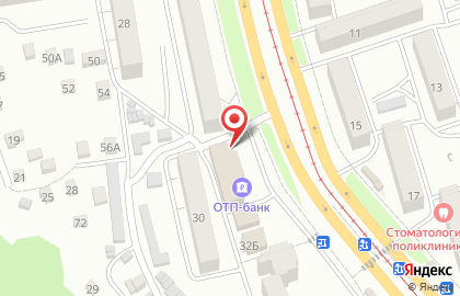 Экомаркет Greenway в Октябрьском районе на карте