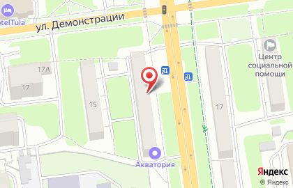 Магазин Стрекоза в Советском районе на карте