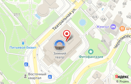 Сочинская филармония на карте