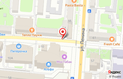 Амадей на улице Ленина на карте