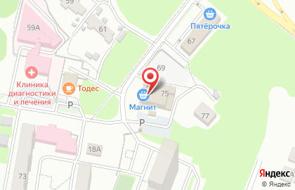 Брендик на улице Измайлова на карте